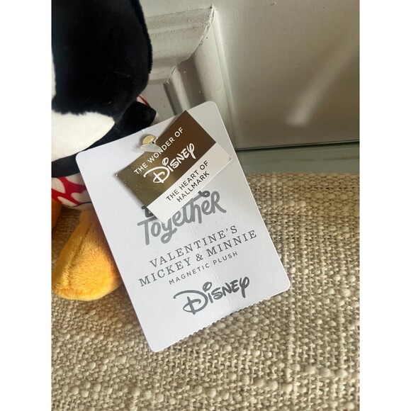 Hallmark Valentines Disney Better Together Mickey Minnie Mouse Plush Stuffed 2 - Picture 2 of 6